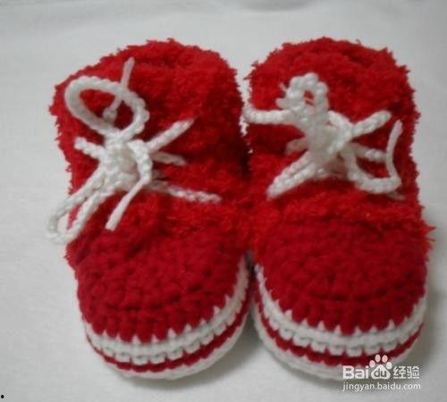 小孩的毛线鞋怎么勾视频,跟随视频学制作可爱小孩毛线鞋